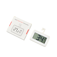 Termómetro digital a prueba de agua para nevera, termómetro para nevera con pantalla LCD digital, termómetro para el hogar, restaurantes, bares, cafeterías