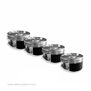 Adracing-pistones forjados para Mitsubishi, 1G, DSM, 4G63, 6 tornillos, 85,5 MM, 9,0: 1