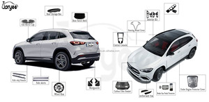 F10 actualización a G30 LCI F90 <span class=keywords><strong>M5</strong></span> para <span class=keywords><strong>BMW</strong></span> serie 5 accesorios Kit de carrocería parachoques delantero faldones laterales PP difusor trasero escape capó alerón - Product Image 6