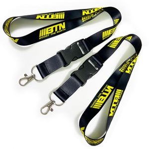 Manufacturer Direct Sale Personalized Custom Logo Cheap Neck Advertising Event Wholesale Polyester Lanyard - Product Image 2