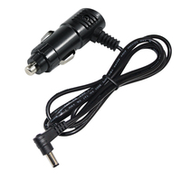 Câble de rallonge industriel 12V basse tension avec conducteur en cuivre et isolation PVC, cordon allume-cigare à angle droit 90 degrés, prise DC 5521MM pour voiture