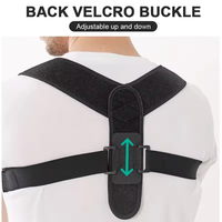 Ceinture de soutien dorsale réglable FSPG, correcteur de posture personnalisé pour hommes et femmes, respirant