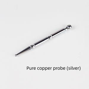 أداة تدليك بالإبر للعلاج بالضغط على نقاط الجسم، قلم كشط من حجر اليشم والكوارتز الوردي، عصا علاجية للمساج بالغوا شا - Product Image 4