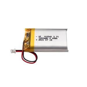 <span class=keywords><strong>3</strong></span>.7V 1200mAh 102540 lityum iyon li polimer pil pcb ve konnektör ile - Product Image 5