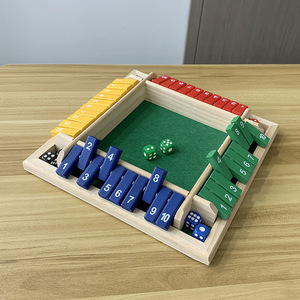 Wooden Number Flip Board Game 2 Players Educational Toy For Children Parent Child Family Fun Party Game - Product Image 2