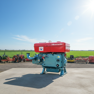 Piccolo Motore Diesel Marino ZS1130 da 12CV per Uso in Trattori Manuali - Product Image 1