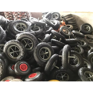 Pneu à rayons 4.00-8 2PR pour brouette <span class=keywords><strong>Haemmerlin</strong></span>, chariot à main et autres, en caoutchouc 16 pouces, conforme aux normes GS et OEM - Product Image 6