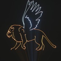 Projecteur d'animation RGB étanche pour extérieur 30W /40W/60W, faisceau laser céleste, spectacle de lumières pour DJ, scène, indice de protection IP65, contrôle DMX512
