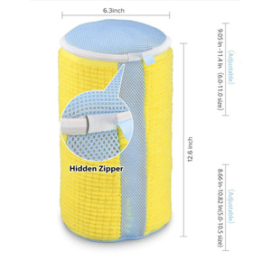 Wholesale Reusable and Zipper <b>Shoes</b> Washing Machine Laundry Bag <b>Shoe</b> Clean with 2 Sets Woman Man <b>Trees</b> - Product Image 2