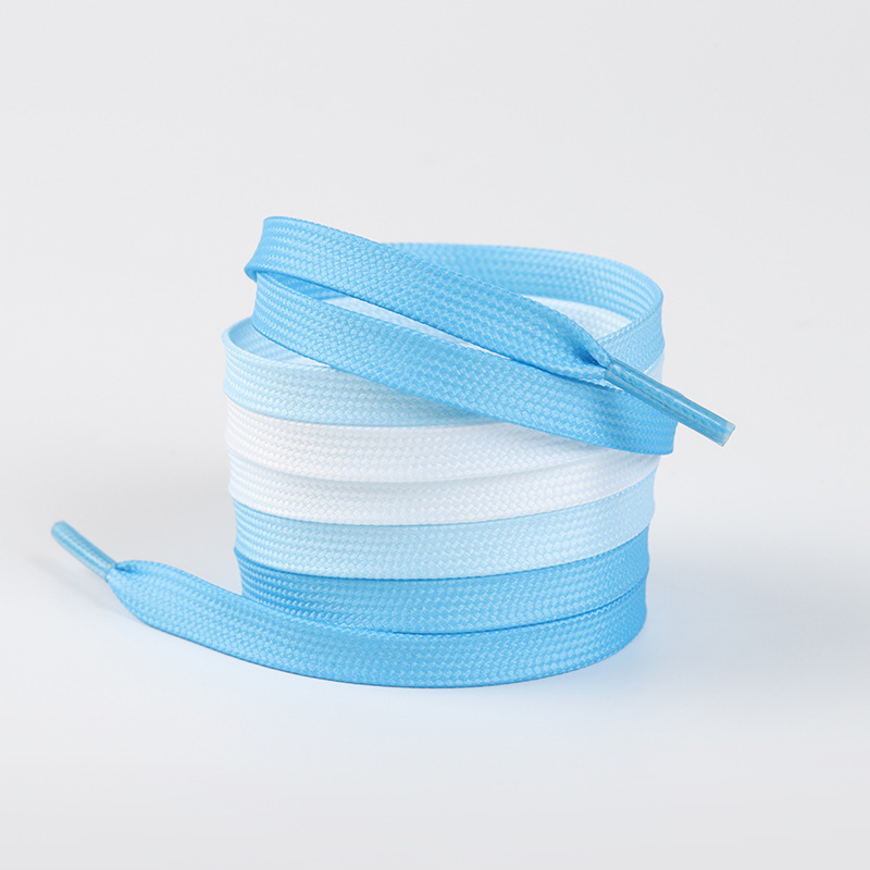 Cordones degradados azul cielo