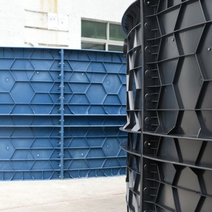 Thiết bị nuôi trồng thủy sản thương mại thiết kế riêng, bể cá PP, thủy canh, nuôi cá Tilapia nước mặn, chất lượng cao, dung tích 39,5m³ - Product Image 3