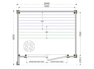 Thiết Kế Hiện Đại Ngoài Trời Cabin Tắm Hơi Cho 2 Điện Nước Nóng Truyền Thống Vườn Điều Trị Phòng Tắm Hơi Rắn Thermowood Chất Liệu - Product Image 6