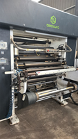 Machine de laminage automatique économique sans solvant, à entraînement électrique, pour l'emballage de films plastiques et de feuilles métalliques pour applications alimentaires
