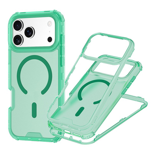 เคสแม่เหล็กให้ความรู้สึกถึงผิวเกราะทนทานกันกระแทกสำหรับ iPhone 13 12 11 <span class=keywords><strong>PRO</strong></span> MAX <span class=keywords><strong>17</strong></span> Air 16 15สายคล้องข้อมือหลากสี - Product Image 1