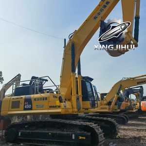 Excavatrice d'occasion Komatsu 450-8, marque japonaise d'origine, 45 tonnes, sur chenilles en caoutchouc, grande taille, modèle 2023, godet de 2,25 m - Product Image 2