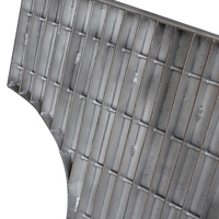 Grille en acier pour plateforme de protection de réservoirs et de navires