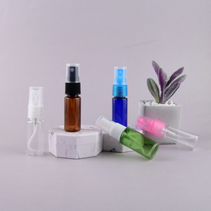 Factory Direct 10ml PET Plastic Flat Shoulder Toner <strong>Water</strong> Bottle Perfume Packaging PP Spray Bottle Pump Mist <strong>Quality</strong> <strong>Guaranteed</strong> - Product Image 2