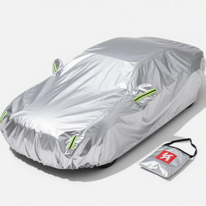 <span class=keywords><strong>Accessoires</strong></span> de voiture OEM 210D 190T modèle universel étanche et protection UV peut être personnalisé LOGO bâche de voiture - Product Image 1