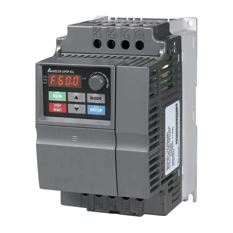 डेल्टा VFD-EL श्रृंखला vfd015el2hp 230v माइक्रो ड्राइव