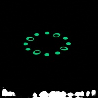 Cadran de montre lumineux super vert 3D à 30 couches, impression mouvement NH35/36, compatible SKX007, 28,5 mm