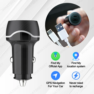 <span class=keywords><strong>Chargeur</strong></span> de voiture GPS localisateur traceur 30W AP200 USB avec charge rapide Type C et application officielle <span class=keywords><strong>Apple</strong></span> Find My pour iPhone - Product Image 2