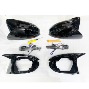 Car World 330 2010-2012 ABS <b>Plastic</b> Gloss Black New China-Chic LED <b>Mirror</b> Cover Left Side Replacement - Product Image 6