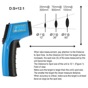 Termómetro Infrarrojo BENETECH GM531, Sin Contacto, Temperatura de -50~530 °C, USB, OEM, Control por Aplicación Inteligente, para Uso Industrial y Doméstico - Product Image 3