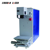 Machine de gravure d'anneau de fibre optique/marqueur de laser de fibre pour les bijoux intérieurs et extérieurs d'anneau