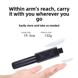 Nouveau trépied extensible multifonctionnel <span class=keywords><strong>K07</strong></span> en ABS avec télécommande pour perche à <span class=keywords><strong>selfie</strong></span>, idéal pour le streaming en direct sur téléphone (utilisation transfrontalière) - Product Image 4