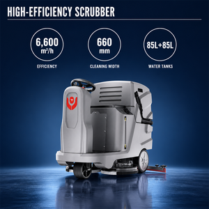 Lavasciuga Pavimenti Commerciale CleanHorse X7 con Operatore a Bordo per Pulizia Professionale di Aree Gastronomiche, Panifici e Ambienti Igienici - Product Image 6