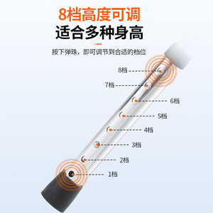 Hengchang Medical Aluminum Alloy <b>Walker</b> With Dual Height Handles <b>For</b> Elderly And <b>Disabled</b> Mobility Assistance - Product Image 2
