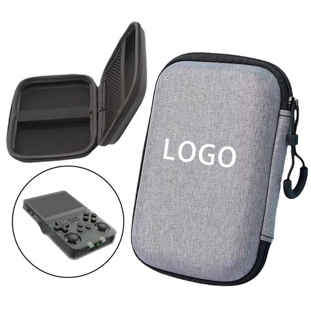 Customized Portable Eva Hard Shell Cases for Earphone Data Cable R36S Game Console Storage Protective Eva Case