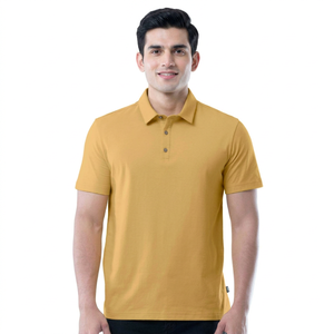 Camisas Polo de Moda para Hombre con Cuello, Estilo Casual de Negocios, Camisas Polo de Algodón de Talla Grande para Hombre, Camisas Polo de Manga Corta de Talla Grande - Product Image 1