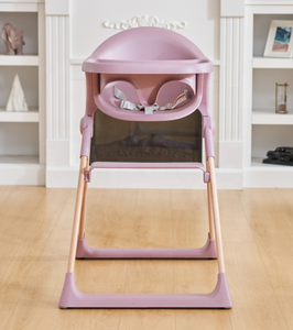 Chaise haute au design moderne pour bébés et tout-petits Chaise pour manger avec plateau amovible et harnais de sécurité Chaises hautes et rehausseurs - Product Image 3
