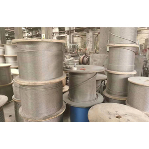 1x7 7x7 1mm 2mm <span class=keywords><strong>3mm</strong></span> 304 Corda De Aço Inoxidável Do Cabo Do OEM/ODM 500m Carretel Corda De Fio De Aço Inoxidável - Product Image 3