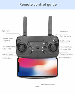 Dron con Cámara <span class=keywords><strong>4K</strong></span> HD Profesional, Modelo E88, Novedad 2024, con Control Remoto y Rango de Transmisión de Imagen de 5 km - Product Image 6
