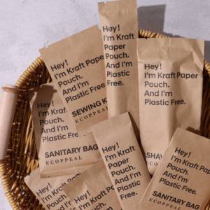 लक्जरी होटल इको प्लास्टिक मुक्त सुविधाएं बायोडिग्रेडेबल एफएससी क्राफ्ट पेपर थैली आतिथ्य के लिए डिस्पोजेबल होटल ड्राई सुविधाएं - Product Image 2