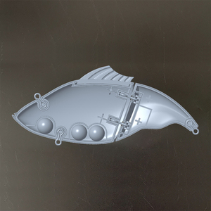 Tiny 7.5cm 13g 2 Joints <span class=keywords><strong>Vatalion</strong></span> Swimbait non peint Swimbait Megass avec 3 billes de roulement à l'intérieur - Product Image 2