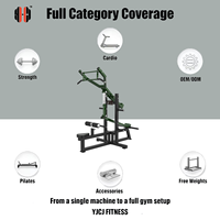 Equipo de Entrenamiento de Doble Propósito con Barra de Agarre Múltiple, Plataforma de Soporte para Rodillas, Máquina de Polea para Tríceps y Flexiones para Gimnasio