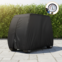Housse de chariot de golf pliable personnalisée, imperméable et résistante au soleil, en tissu Oxford, avec une protection UV/IR de 90 %, pour une utilisation en extérieur toute l'année, taille personnalisable MUSE