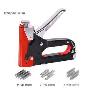 Pistola <span class=keywords><strong>Sparapunti</strong></span> Manuale Portatile in Acciaio di Grado Industriale a Prezzo di Fabbrica, Certificata GS, Tipo D/T/U, Lunghezza Chiodo 1 Pollice, per Decorazioni Interne - Product Image 2
