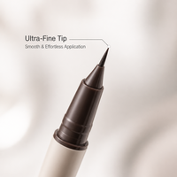 Eyeliner liquide de précision pour une définition parfaite des yeux, pointe ultra-fine qui crée des lignes fines ou audacieuses, formule à séchage rapide et longue tenue