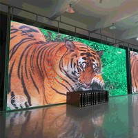 Panel Video LED P2.6 P3.91 P4.81 Full Color Outdoor/Indoor untuk Animasi, Iklan di Pusat Perbelanjaan, Sewa - Garansi 5 Tahun