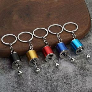 Porte-clés pommeau de levier de vitesse, porte-clés personnalisé pour la modification de voiture, accessoires de voiture créatifs, cadeau pour homme - Product Image 1
