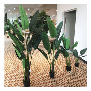 Plantas artificiales de plástico para interior, Pohon, bonsái, plátano grande, 2 metros - Product Image 1