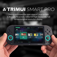 Consola de Juegos Portátil Trimui Smart Pro 2026, Pantalla de 4.96 Pulgadas, Sistema Linux, Batería de 5000mAh, Control Inalámbrico, Reproductor de Juegos Retro, Regalo