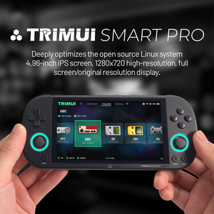 2026 Trimui <b>Smart</b> Pro Handheld <b>Game</b> Console 4.96 Inch Linux System 5000mAh Wireless Controller Portable Retro Gaming Player Gift - Product Image 1