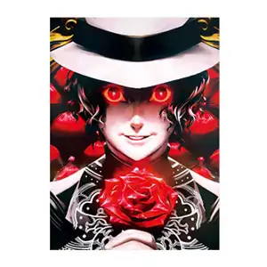 Groothandel 3d Anime Cartoon Manga Lenticulaire Flip Change Poster Demon Salyer Foto 'S Karakter Kids Cadeau Gemaakt Plastic Ambachtelijke Huisdier