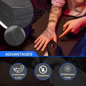 Disposable Tattoo Bibs Absorbent Waterproof Dental Napkin <b>Nail</b> <b>Table</b> Cover for Salon Use - Product Image 4