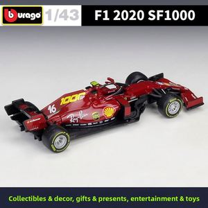 Modelo a Escala 1:43 de Metal Fundido a Presión de la F1 <span class=keywords><strong>2020</strong></span> para Auto a Control Remoto, Edición Conmemorativa del 1000º Gran Premio de Toscana, Charles Leclerc - Product Image 3
